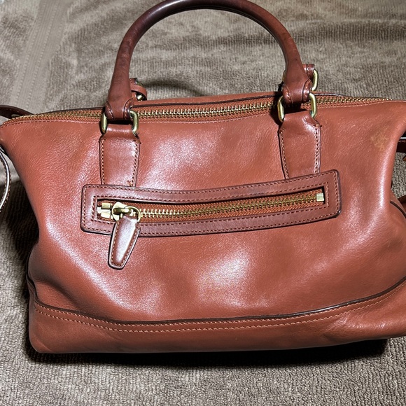 Coach Molly East West Leather Satchel - Picture 5 of 14